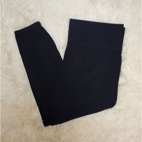 Athleta New SALUTATION STASH HIGH RISE 7/8 Tight Plus Size 3X Black #531321 - Picture 5 of 10